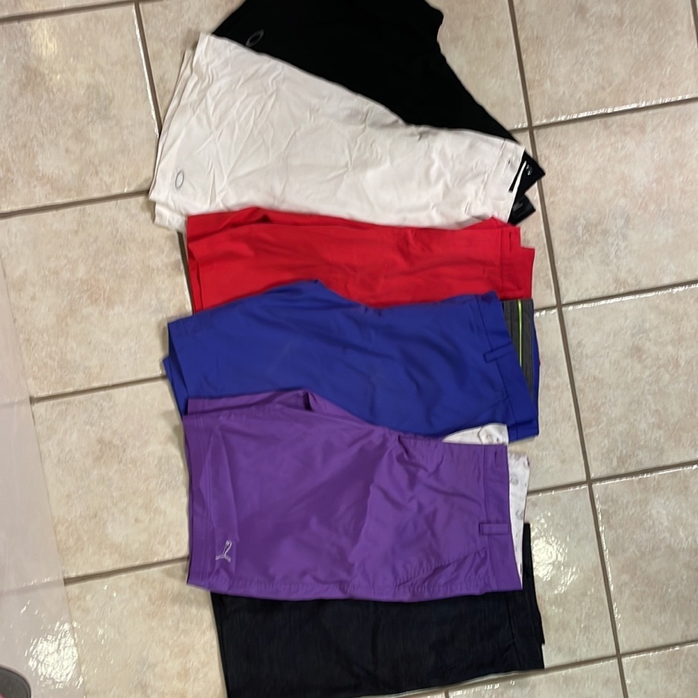 Men’s size 36 golf shorts lot